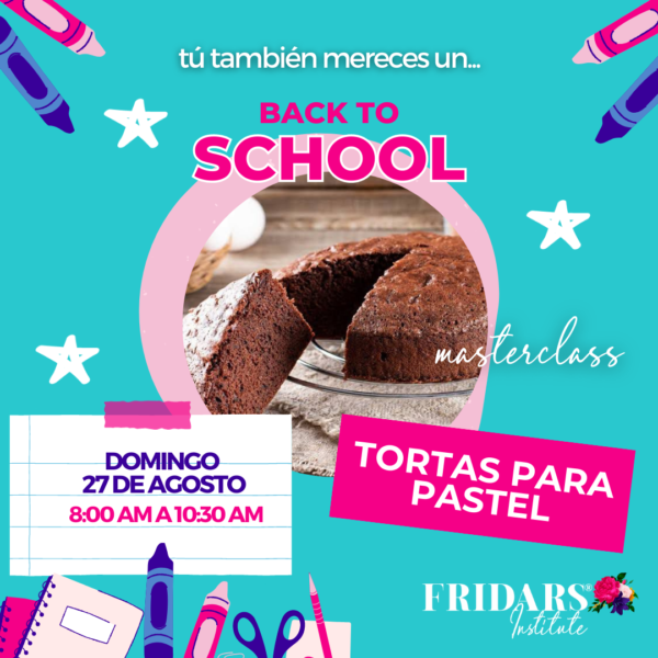 Masterclass de Tortas para Pastel